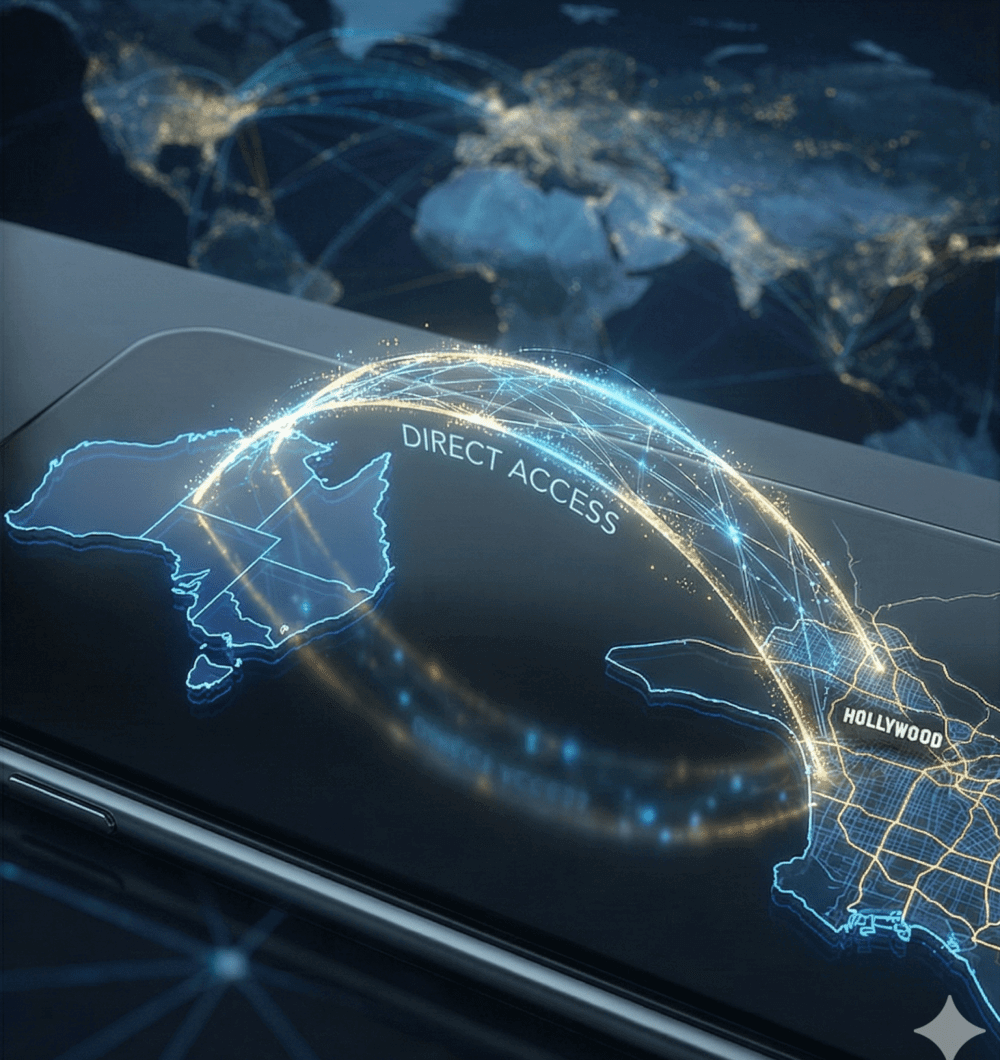 We provide the bridge between Australia and Hollywood